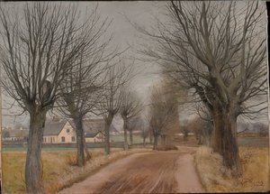 A Road near Vinderød, Zealand