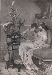 In confidence, Bibbys Annual by Lawrence (after) Alma Tadema