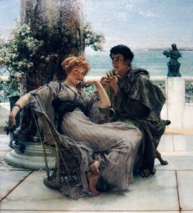 Courtship (The Proposal) by Lawrence Alma Tadema