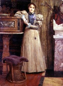 Portrait of Clothilde Enid, Daughter of Edward Onslow Ford