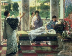 Catullus Reading his Poems at Lesbia