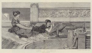 Love in Idleness by Lawrence Alma Tadema