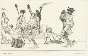 The Vintage Festival by Lawrence Alma Tadema