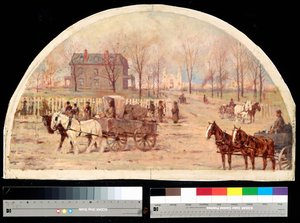 The Ogden Residence after the Fire of 1871