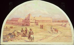 The first Fort Dearborn