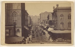 Montgomery Street from Market Street, San Francisco, Instantaneous