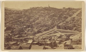 Russian Hill from Telegraph Hill, San Francisco