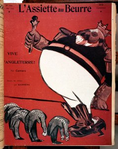 Caricature of King Edward VII at the Time of the Entente Cordiale Between France and Great Britain, Cover from 