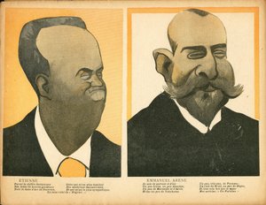 The Butter Plate, number 142, Satirical in Colors