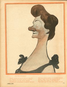 The Butter Plate, number 94, Satirical in Colors