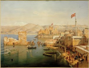 View of the Port of Beirut by Leander Russ