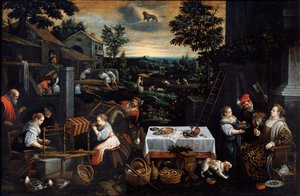 July from the series The Seasons by Leandro Bassano