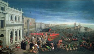 Riva degli Schiavoni, Venice by Leandro da Ponte Bassano