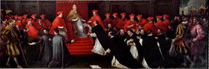 Honorius III, did Cencio Savelli pope from 1216 to 1227, approved in 1216 the rule of Saint Dominica to found the Order of Preachers Brothers known today as Dominicans