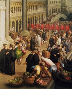 Riva degli Schiavoni, Venice by Leandro da Ponte Bassano