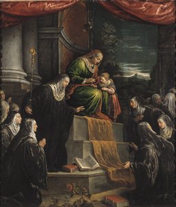 Saint Anne and Mary as Child