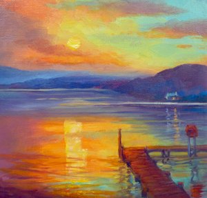 Jetty, Isle of Bute by Lee Campbell