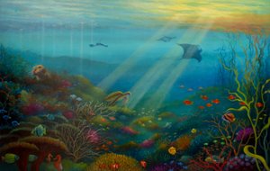 Pacific Rays by Lee Campbell