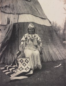 Edna Kash-kash, a Cayuse Indian Woman