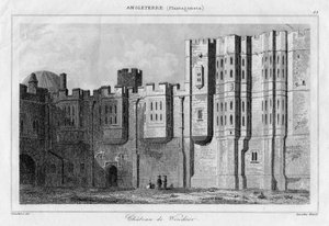 Windsor Castle, Berkshire, 19th century by Lemaitre