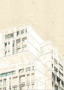Modern Architectural Blueprint