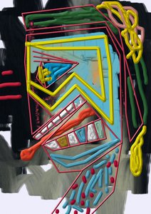 Modern Geometric Face