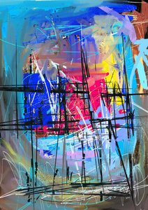 Vibrant Abstract Lines