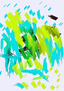 Vibrant Abstract Strokes