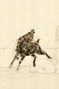 Western Bronco Rider