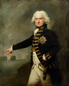 Admiral Lord Bridport (1727-1814) by Lemuel Francis Abbott