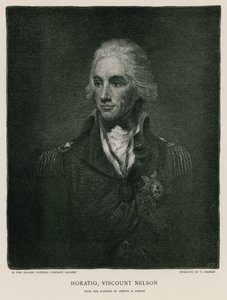 Horatio, Viscount Nelson by Lemuel Francis Abbott