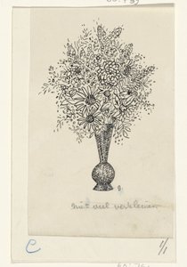 Flower Vase by Leo Gestel (signed by artist)