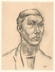 Portrait of an Unknown Man by Leo Gestel (signed by artist)