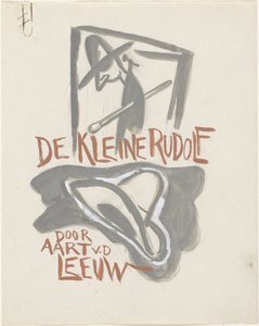 Design for a Book Cover for: Aart van der Leeuw, De kleine Rudolf, 1930 by Leo Gestel