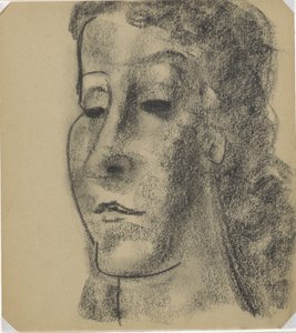 Portrait of a Woman Three-Quarter to the Left by Leo Gestel