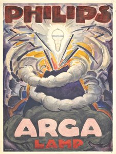 Poster Advertising Philips Arga Lamp, c.1918