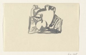 Still Life with Apple and a Jug