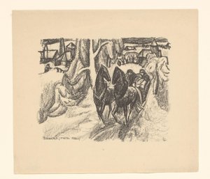 Zinnwald (Ore Mountains) by Leo Gestel