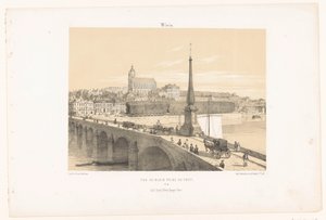 View of Blois from the bridge