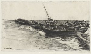 Boats on the Beach, c. 1874-81