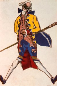 Battista, Costume Design for a Comedy by Carol Goldoni