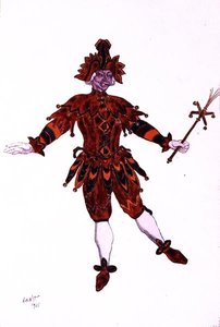 Costume design for Mirliton, from Sleeping Beauty