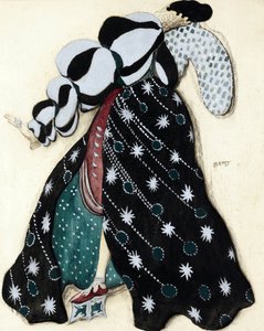Costume Design for the Ballet La Legende de Joseph by R. Strauss by Leon Bakst