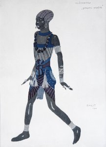 Costume design for the ballet Cleopatra by Leon Bakst