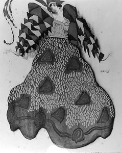 Costume design for the ballet 