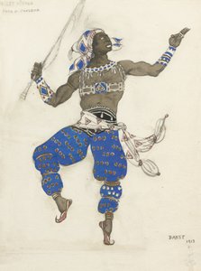 Costume Design for the Ballet Oriental Fantasy Ballet Hindu