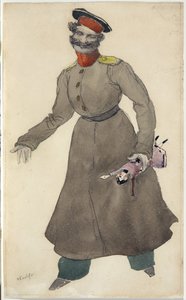 Costume design for the ballet The Fairy Doll by J. Bayer, 1903