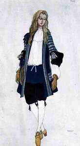 Costume for the Blue Page, from Aladdin