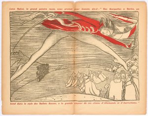 From the Carpathians to Berlin, a Leap in the Style of the Russian Ballets, c. 1915