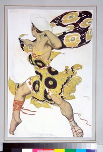 Phobos. Costume for the Ballet “Narcissus” by Leon Bakst